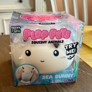 Plop Pets Sea Bunny Squishy Toy